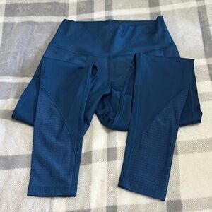 Blue Athletic Leggings